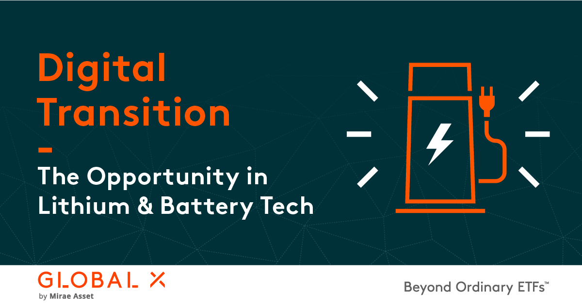 Digital Transition The Opportunity in Lithium & Battery Tech Global
