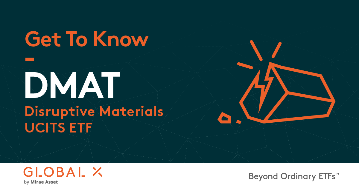Disruptive Materials UCITS ETF Global X ETFs Europe